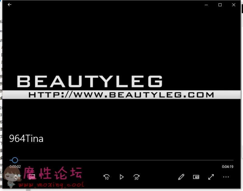 Beautyleg HD高清影片 2019.06.04 No.964 Tina 《1V1.09G 》《百度云》 [-]