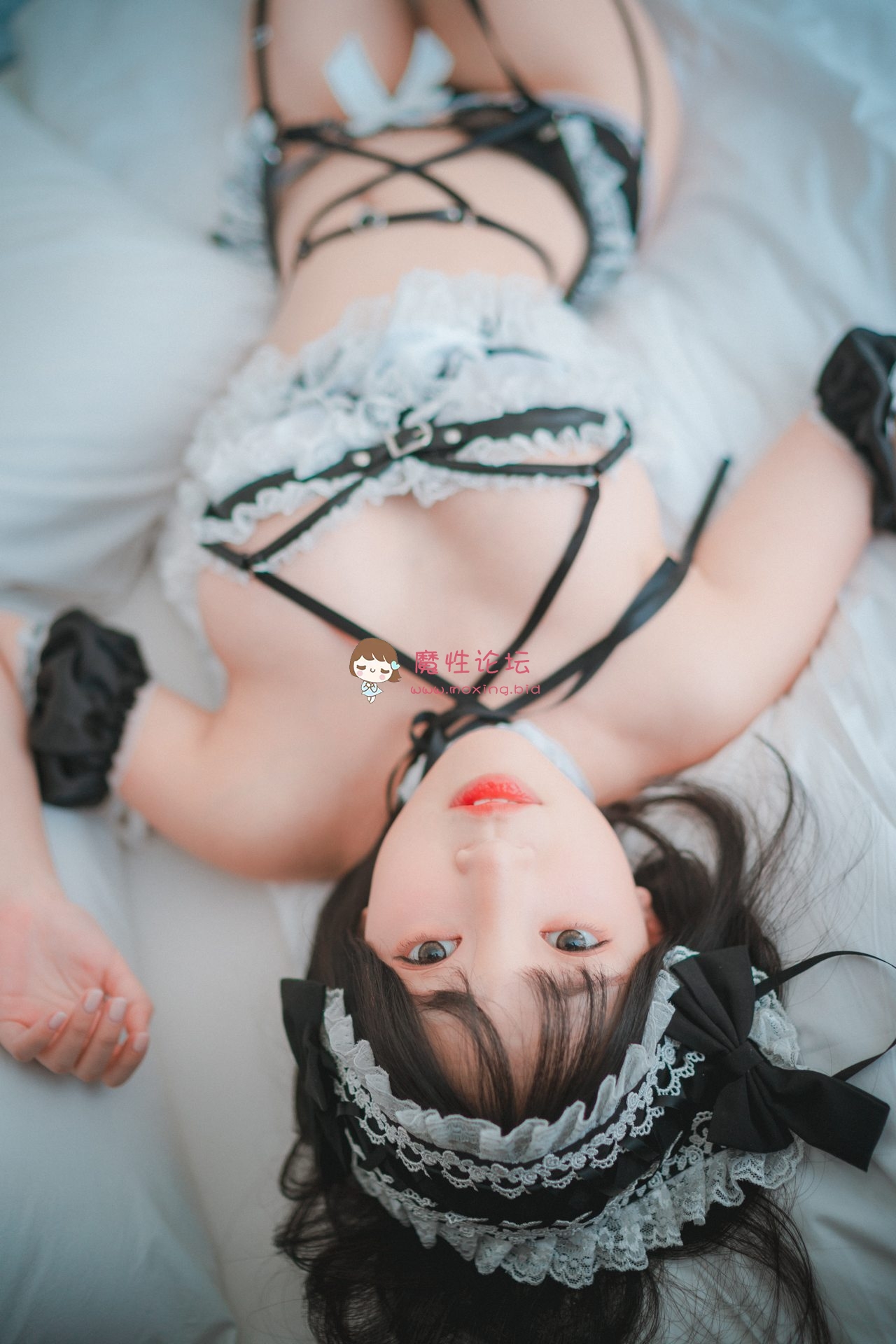 韩国coser@姜仁卿 [DJAWA] Maid in Lace Limitation [50P-487MB][百度云]