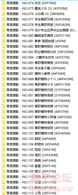 《申精》零度摄影整理合集 [NP-36.3GB]