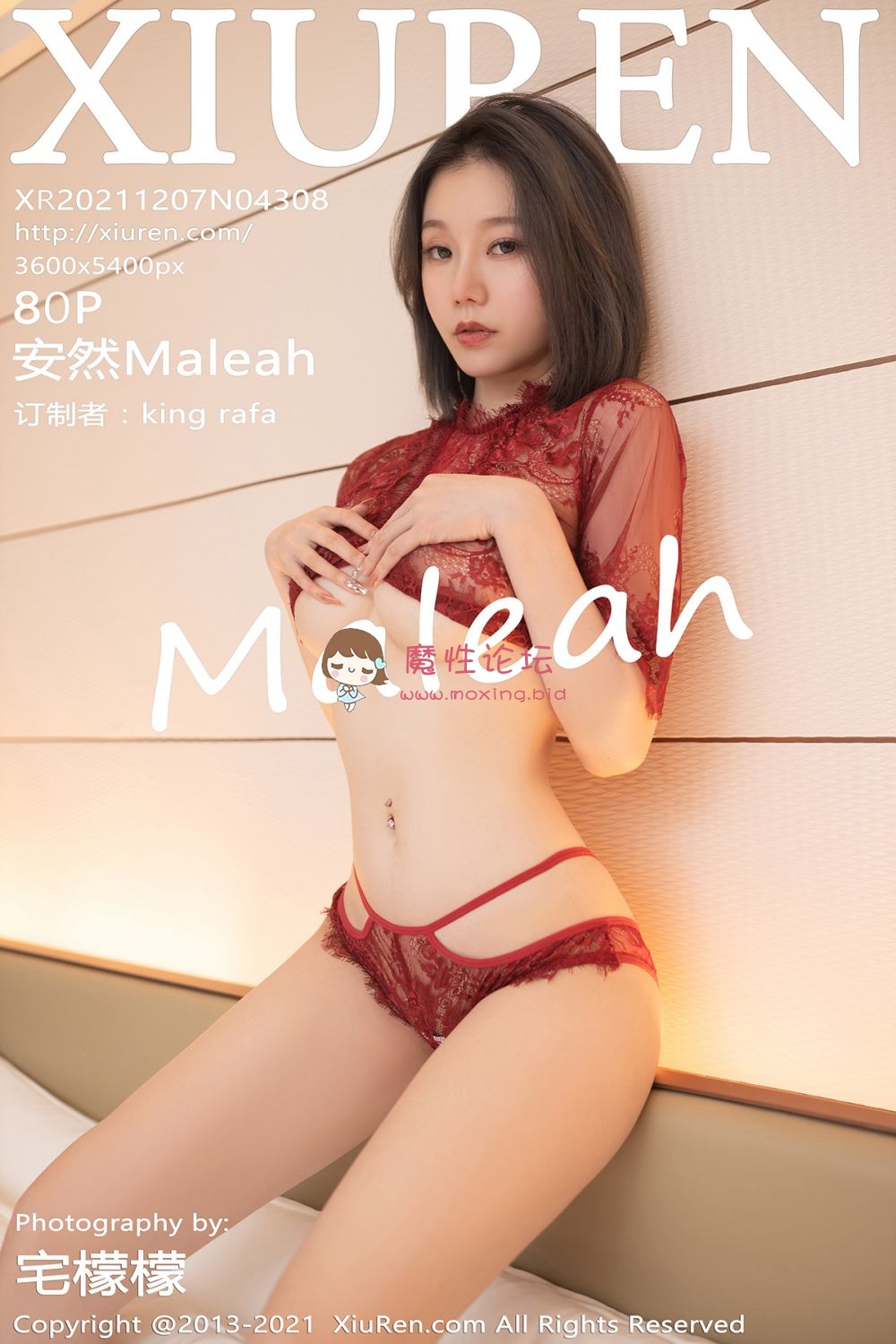 [Xiuren秀人网]2021.12.07 NO.4308 安然Maleah[80+1P／789MB][百度网盘]