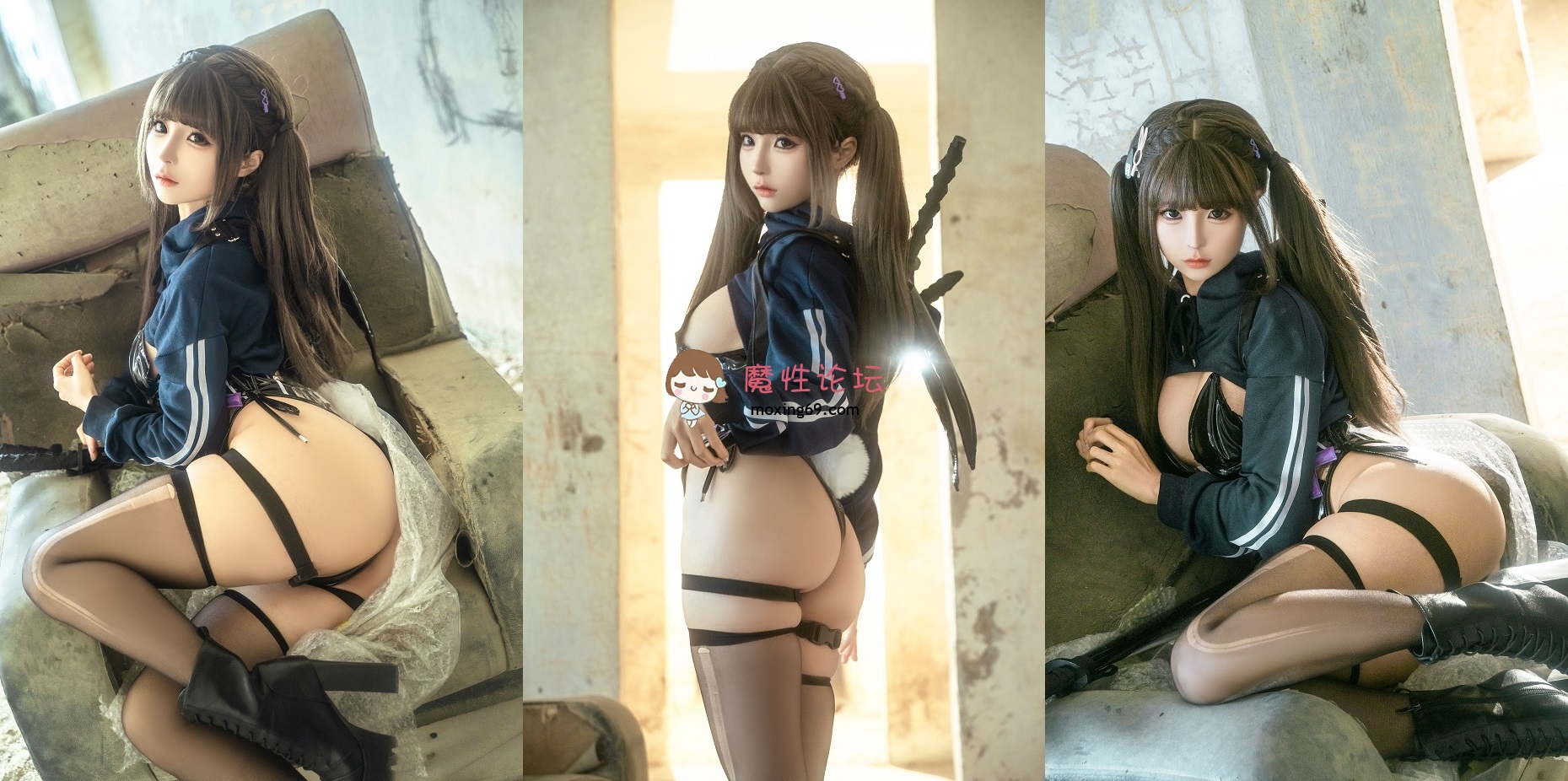 cosplay二次元可爱少女Coser《蠢沫沫》原档写真合集《多P+30V+180G》夸克-度盘