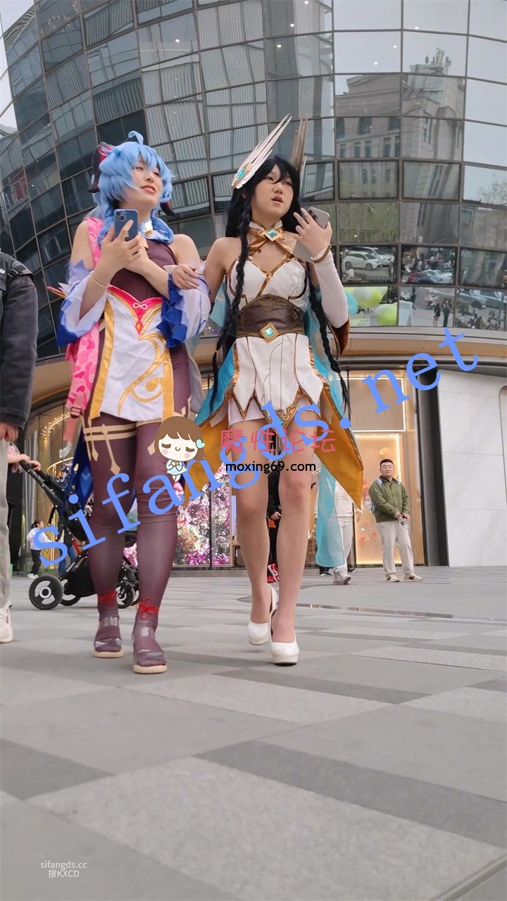 国产《KXCD》393cosplay原神旅行者荧骚货小姐姐，白色性感窄内《1v-2.3G-百度云》