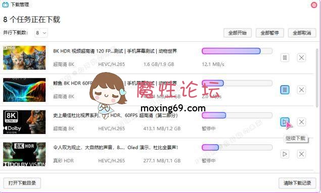 分享[度盘][Windows] B站视频下载器 Bili23-Downloader v1.55.0 新春版，支持自动高音画质