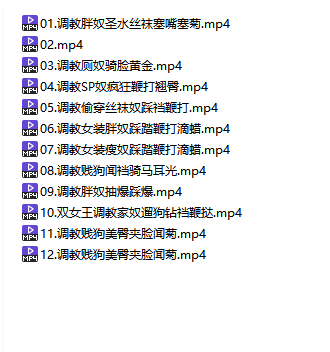 主播❤️足控稀缺资源 风月女主 调教合集❤️踩踏 鞭打 滴蜡 美臀夹脸 闻菊 闻裆骑马 丝袜塞嘴塞菊等《12V-11.8G》