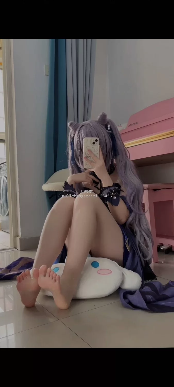 抖音小小苏 cos刻晴 足控 [1v-328m]