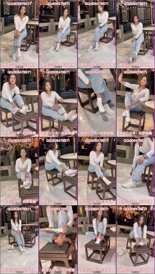 织梦映像-元气少女-醉卧商场君莫笑-牛仔裤棉袜 [266p1v-926MB]