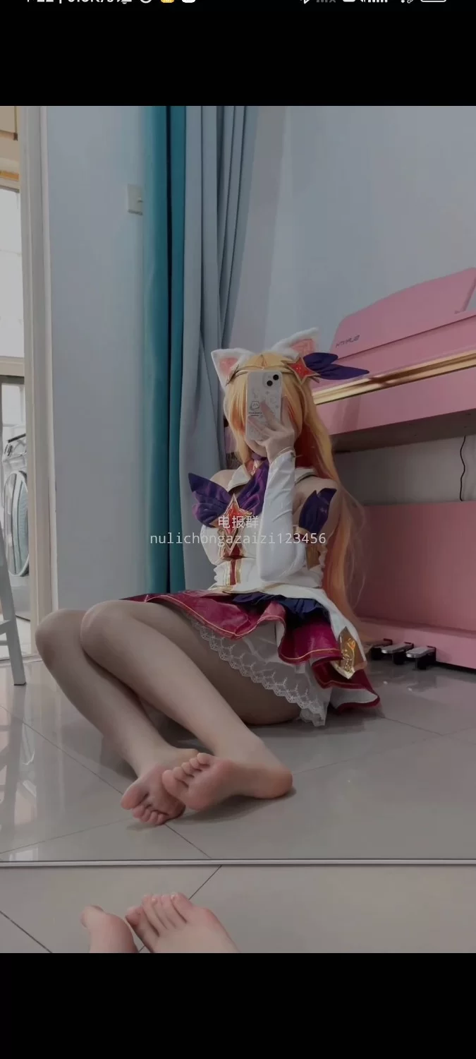 抖音小小苏 cos玛丽偶像服 足控 [1v-153m]