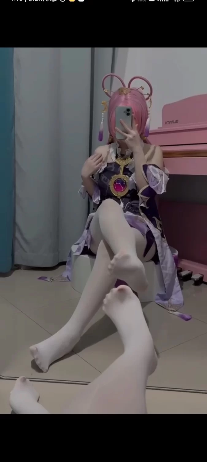 抖音小小苏私人定制星穹铁道符玄厚白丝羞辱搓脚倒计时 [1v-27m]