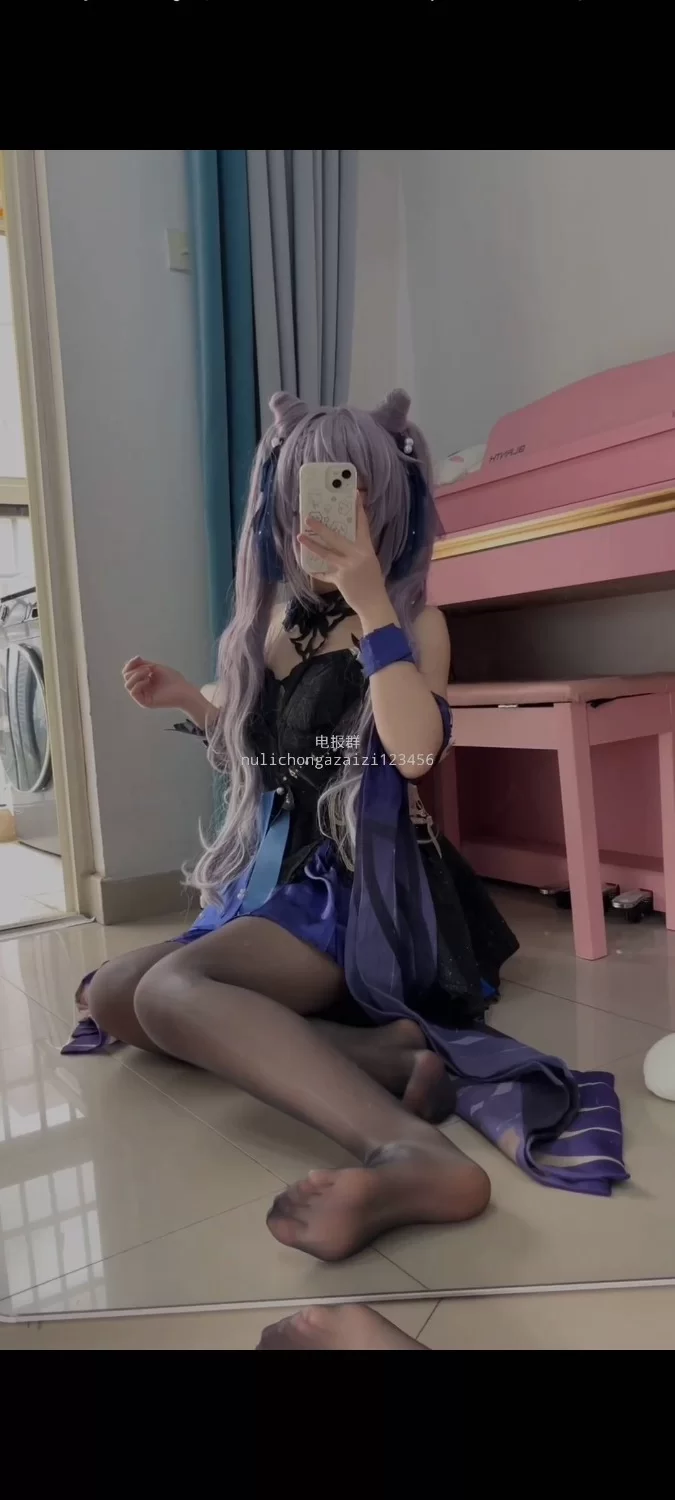 抖音小小苏 cos刻晴 足控 [1v-328m]