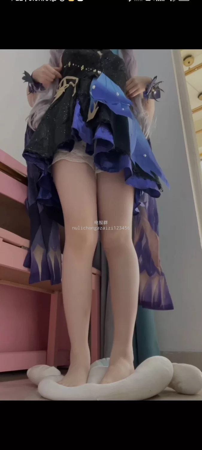 抖音小小苏 cos刻晴 足控 [1v-328m]