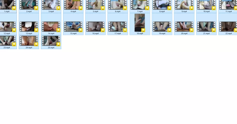 jojo丝 jojofootjob 超好看的足交视频 [25v-4g]