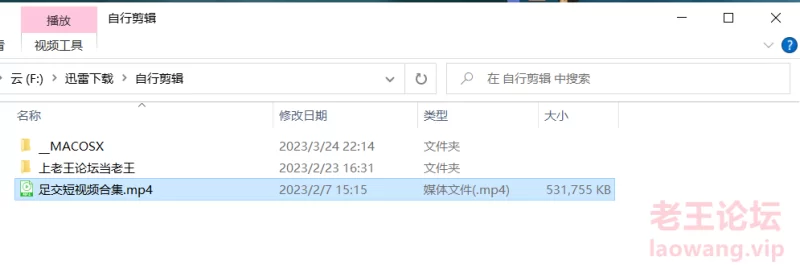 自行收集并进行剪辑的一个足交视频 [1v-519MB]