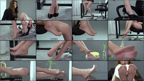 《职场新秀》娜娜-OL制服包臀裙肉丝美腿高跟 [1V-982m]