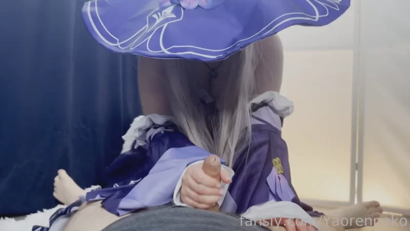 《预览版》yaorenneko大黑塔cos：皮靴鞋交黑丝足交❤️ [1v-306mb]