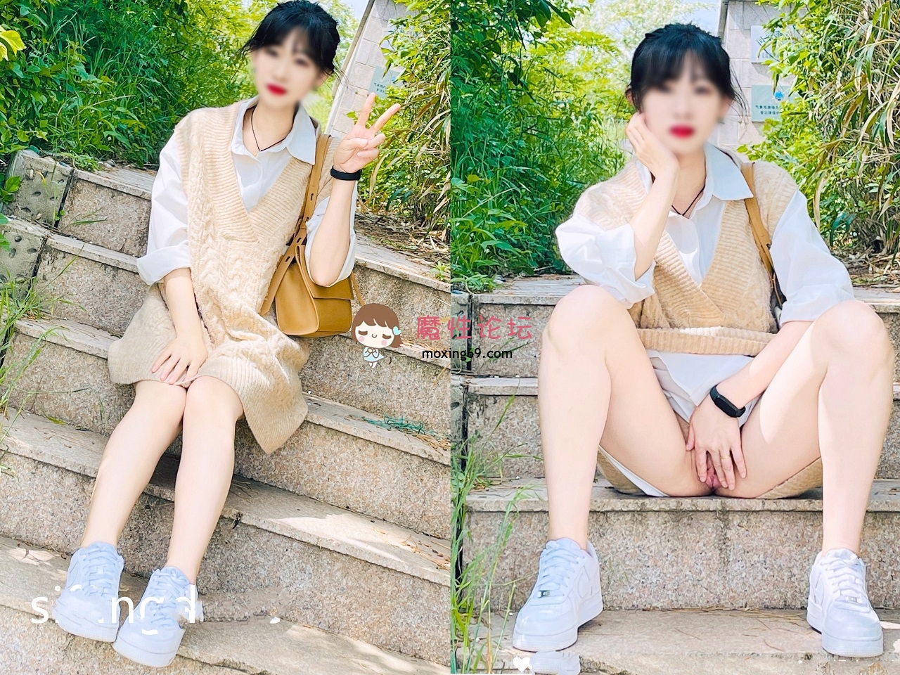 GIF出处系列676怀孕骚妻小可爱户外露出3P口交后入[982MB][BT]