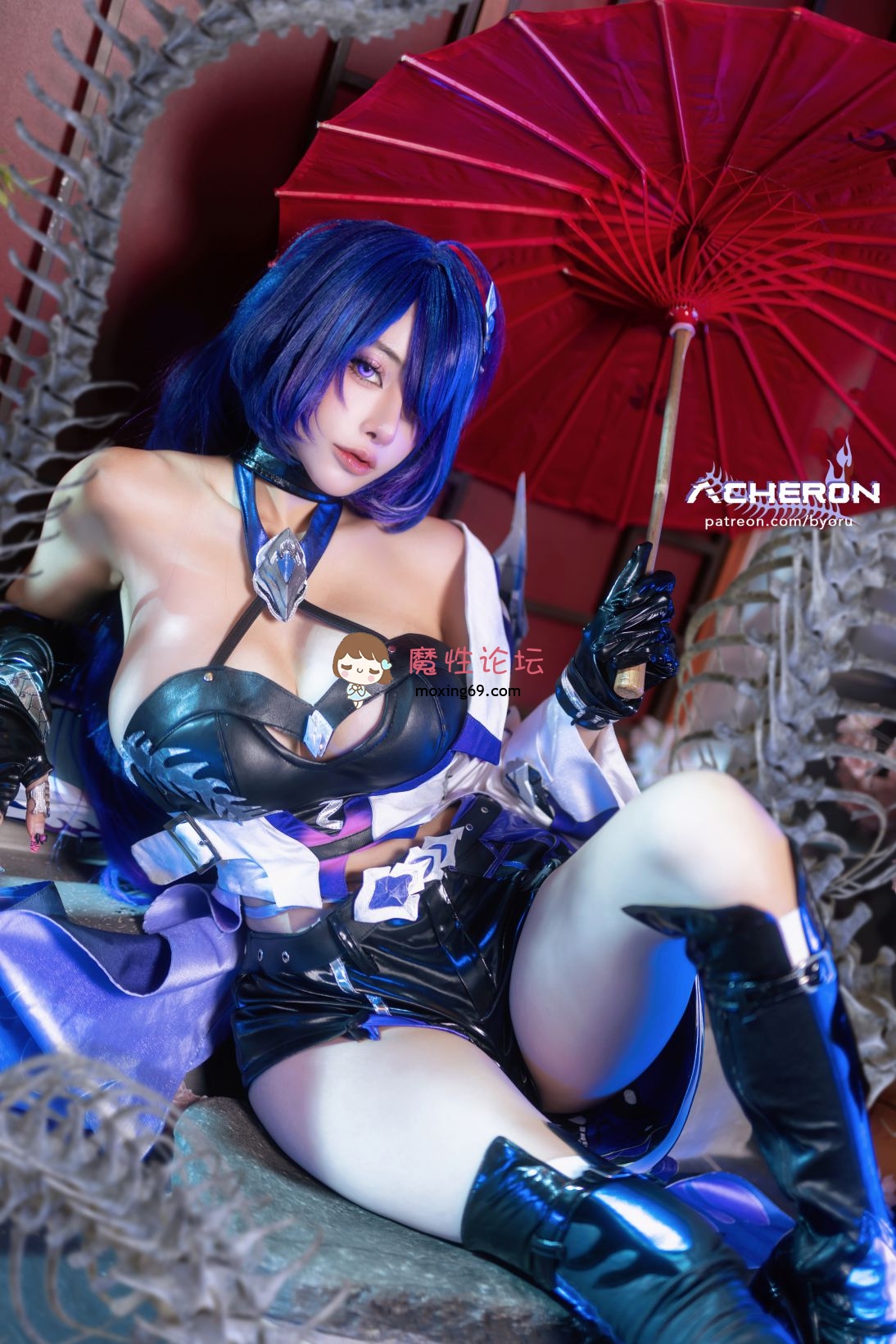 cosplayByoru Vol.195 Honkai Star Rail Acheron [57P11V-1.17GB][百度网盘]