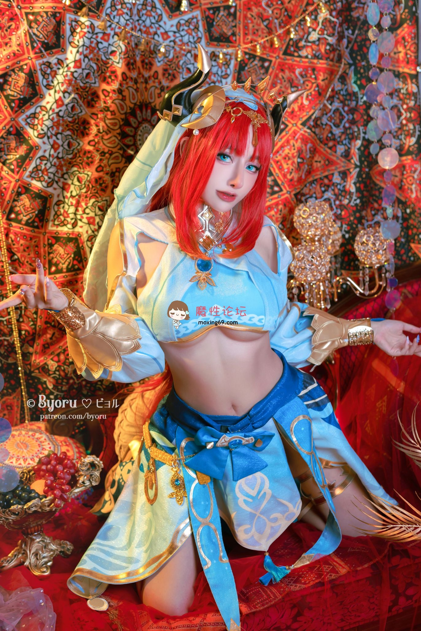 cosplayByoru Vol.163 Genshin Impact Nilou [61P11V-1.60GB][百度网盘]