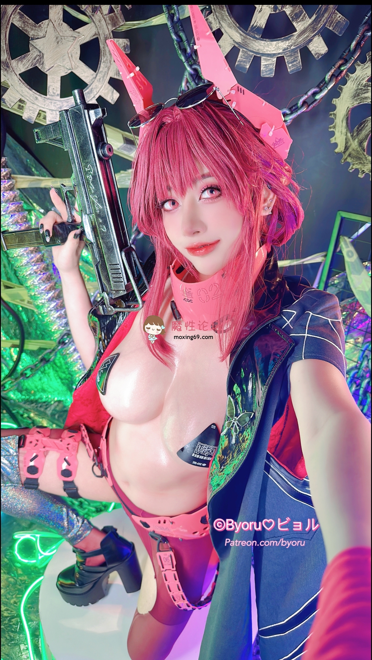 cosplay《写真》Byoru (ビョル) —卡芙卡《41p10v-543M》迅雷