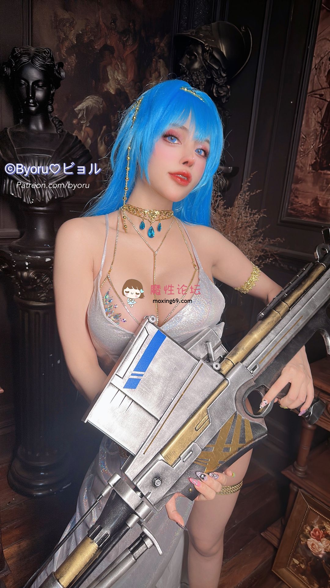 cosplayByoru Vol.200 Helm Chanderlier ?NIKKE? [63P8V-1.44GB][百度网盘]