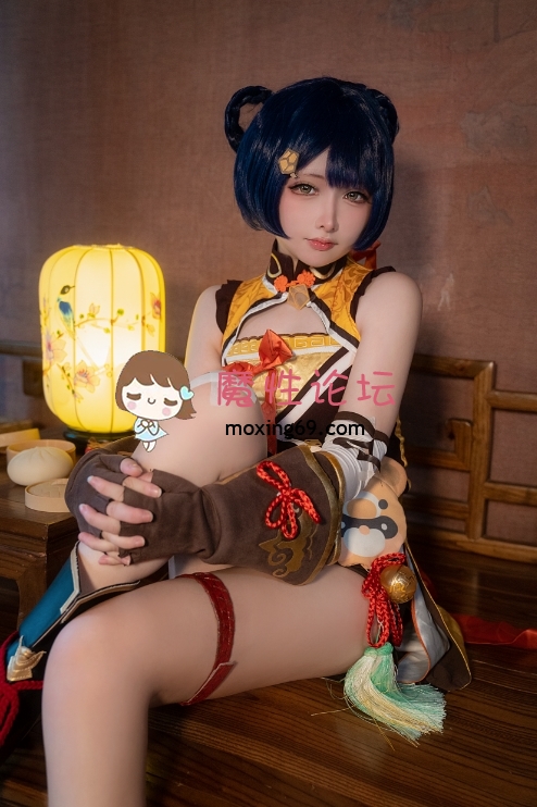 cosplay樱梨梨 -  原神 小香菱 37P-817M  《百度云》