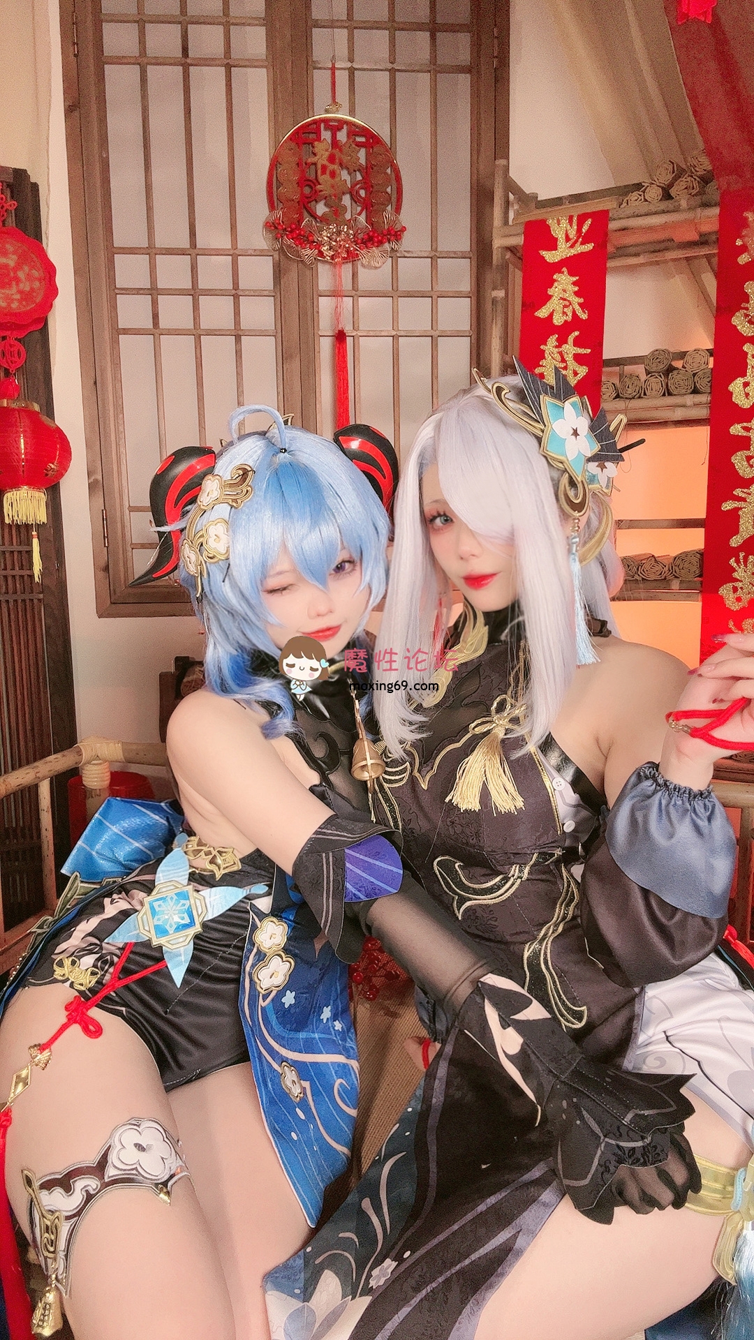 国产自拍小瑶幺幺-原神新春-甘雨申鹤海灯节双人 [34P 8V 126.54MB][百度]