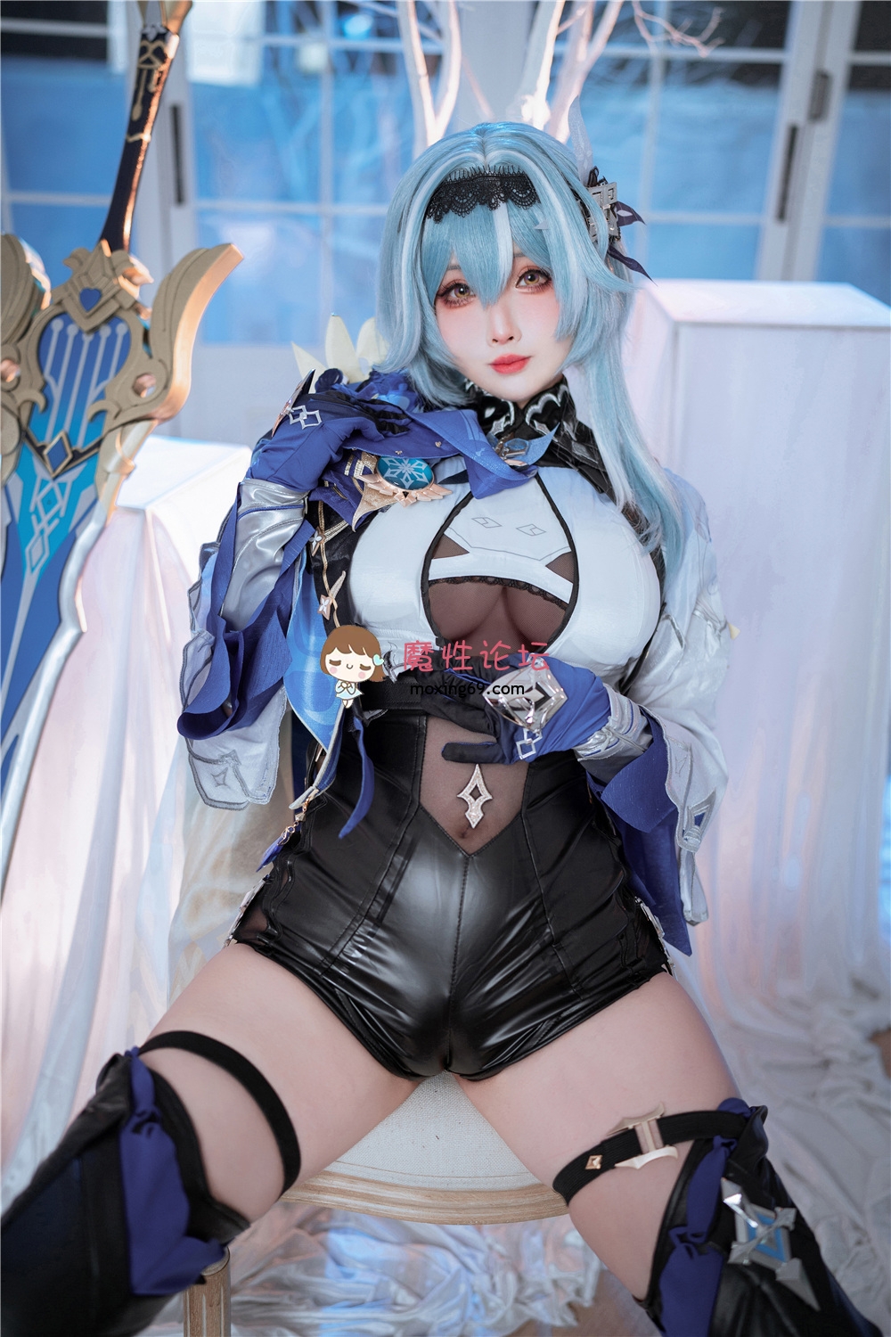 cosplayRioko凉凉子 - 原神优菈浪花骑士 [77P10V-581M][百度云]