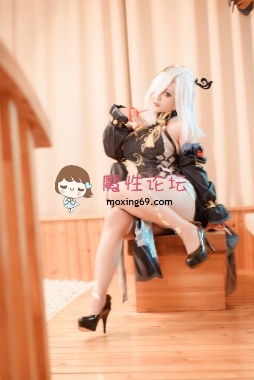 cosplay洛璃LoLiSAMA - 原神 申鹤冷花幽露 83P-18M  《百度云》