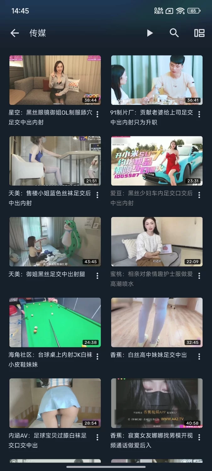 搜集的国产传媒足交，足控，中出内射视频，还有潘甜甜三部 [13v-5.44GB]