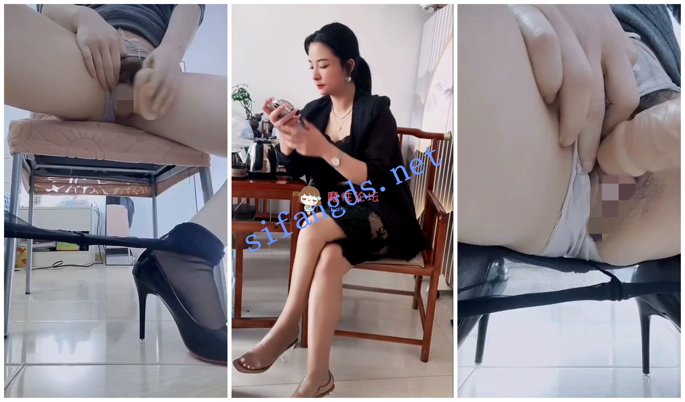 流出《快手福利》丝袜丝足御姐《老嫂子》性爱XO道具自X《6V+160M-百度》