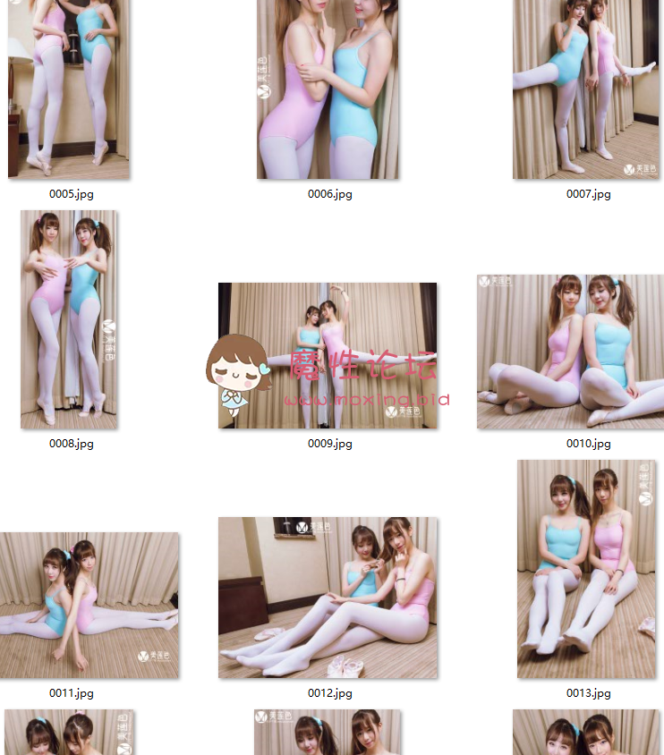 [美莲色]极具诱惑力的姐妹丝袜恋足套图[54p+250m百度网盘]