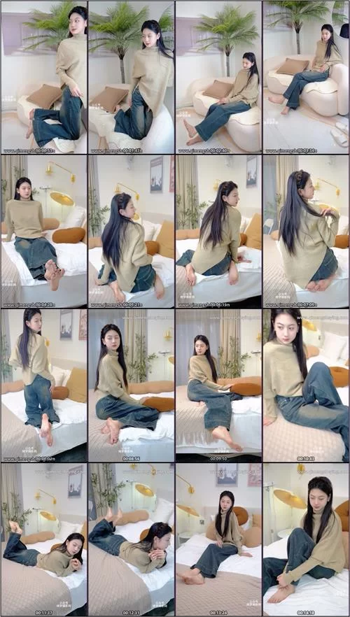 绮梦摄影-小宇-牛仔裤白棉袜裸足美腿 [349p1v-2.7GB]