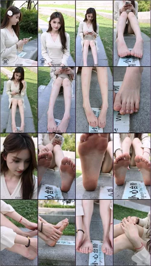 她们印象-南希-性感包臀裙平底鞋裸足 [135p1v-580m]