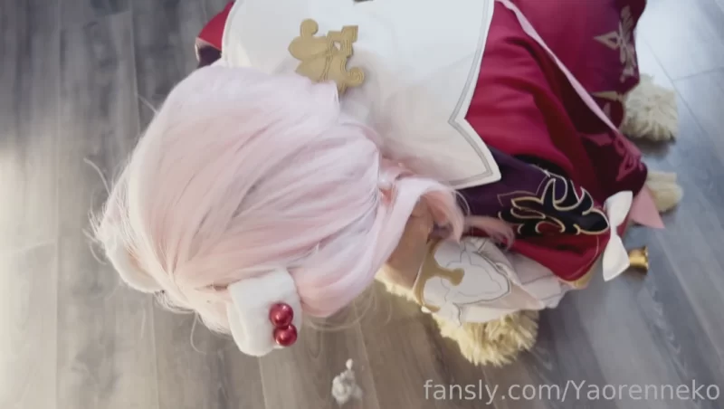 yaorenkeno风堇cos，白丝雪糕口足交❤️ [1v-435mb]