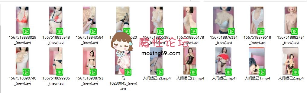 主播[自行打包] 极品颜值人间妲己短发屁全身尤物完美大合集[40G][百度网盘