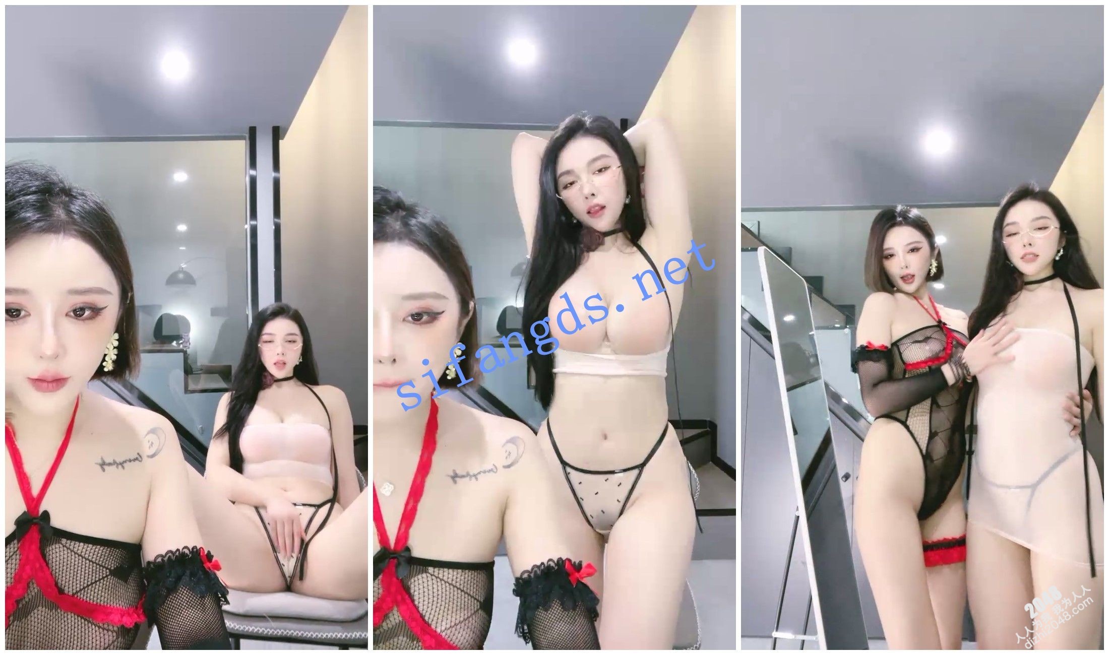 ♋不是高颜值我不发♋超级诱惑双姝✅简i和短发屁✅5月最新直播 诱惑满满看的鸡儿梆硬《1.8G 百度盘》