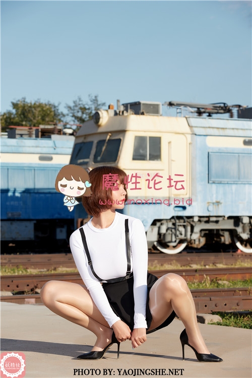 [妖精社] T2042《唐飞飞-逆光车站》[75P-416M 百度网盘]