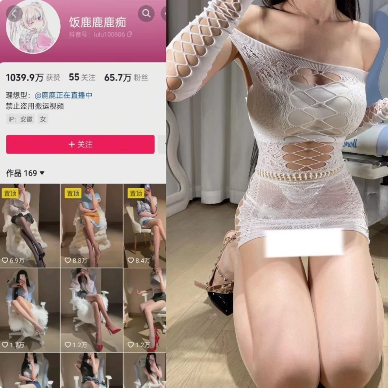 抖音✨饭鹿鹿鹿痴❤️足控爱好者 秘语微密合集 (应邀帖) [NP+NV-827MB]