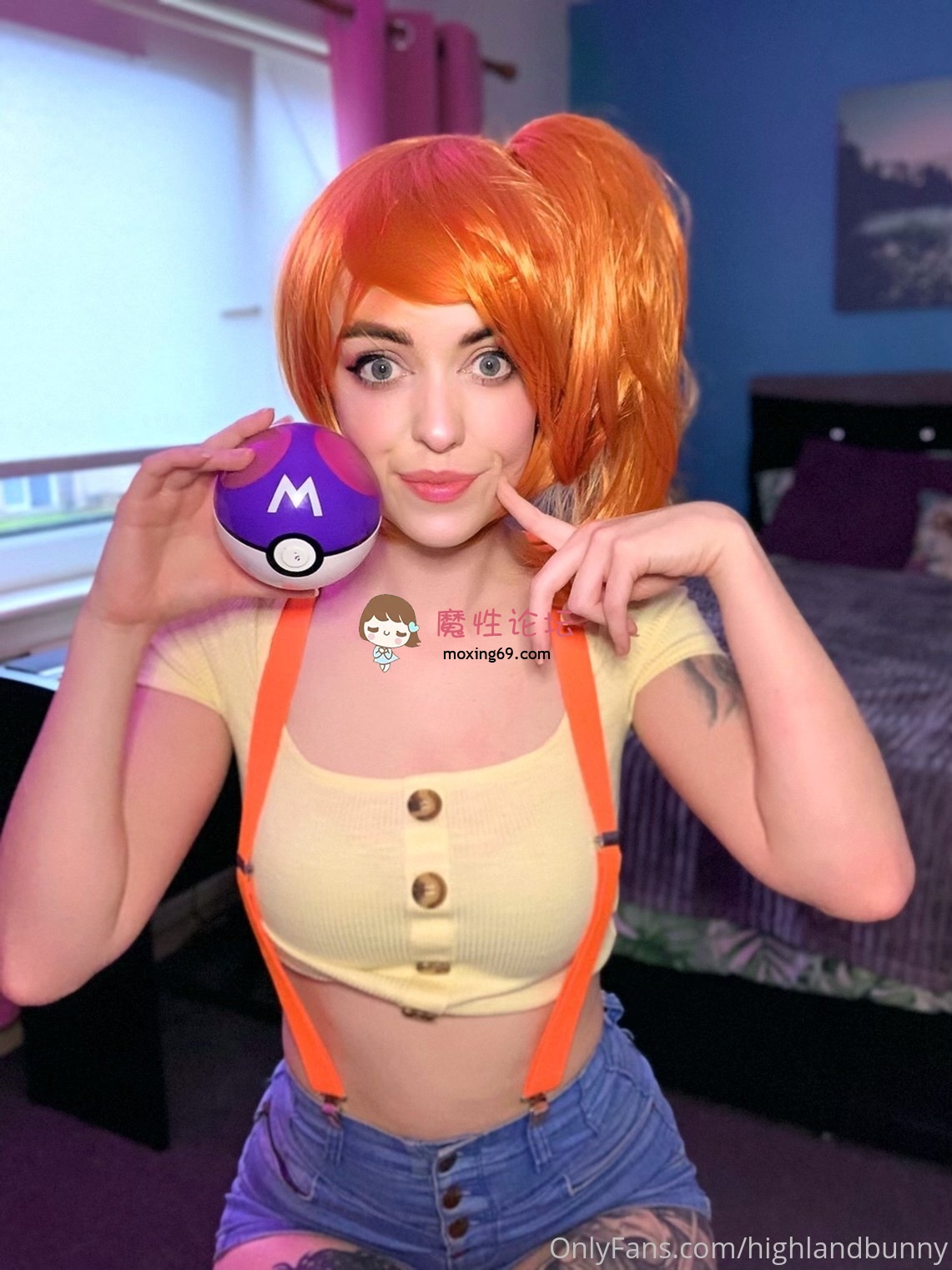 欧美onlyfans原版 真人哈莉奎茵 又坏又飒Highlandbunny