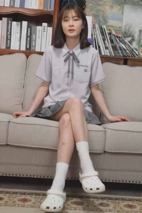 小艾xiaoai-超短裙秀她真实的原味白棉袜裸足 [1v-0.9g]