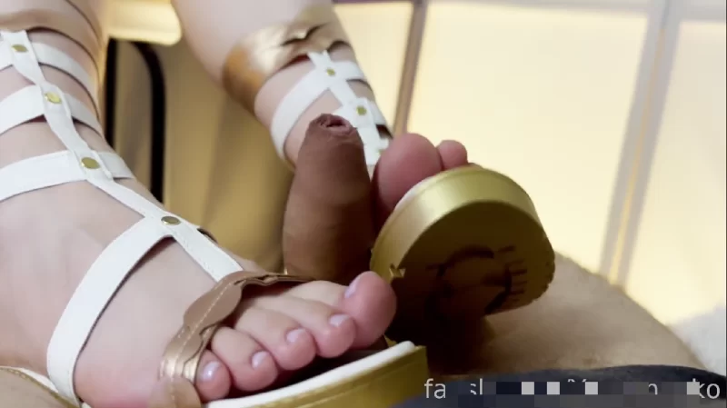 白丝足控美女 cos风堇 美腿被精液淋湿，脚趾蜷缩着享受射 [1-560MB]