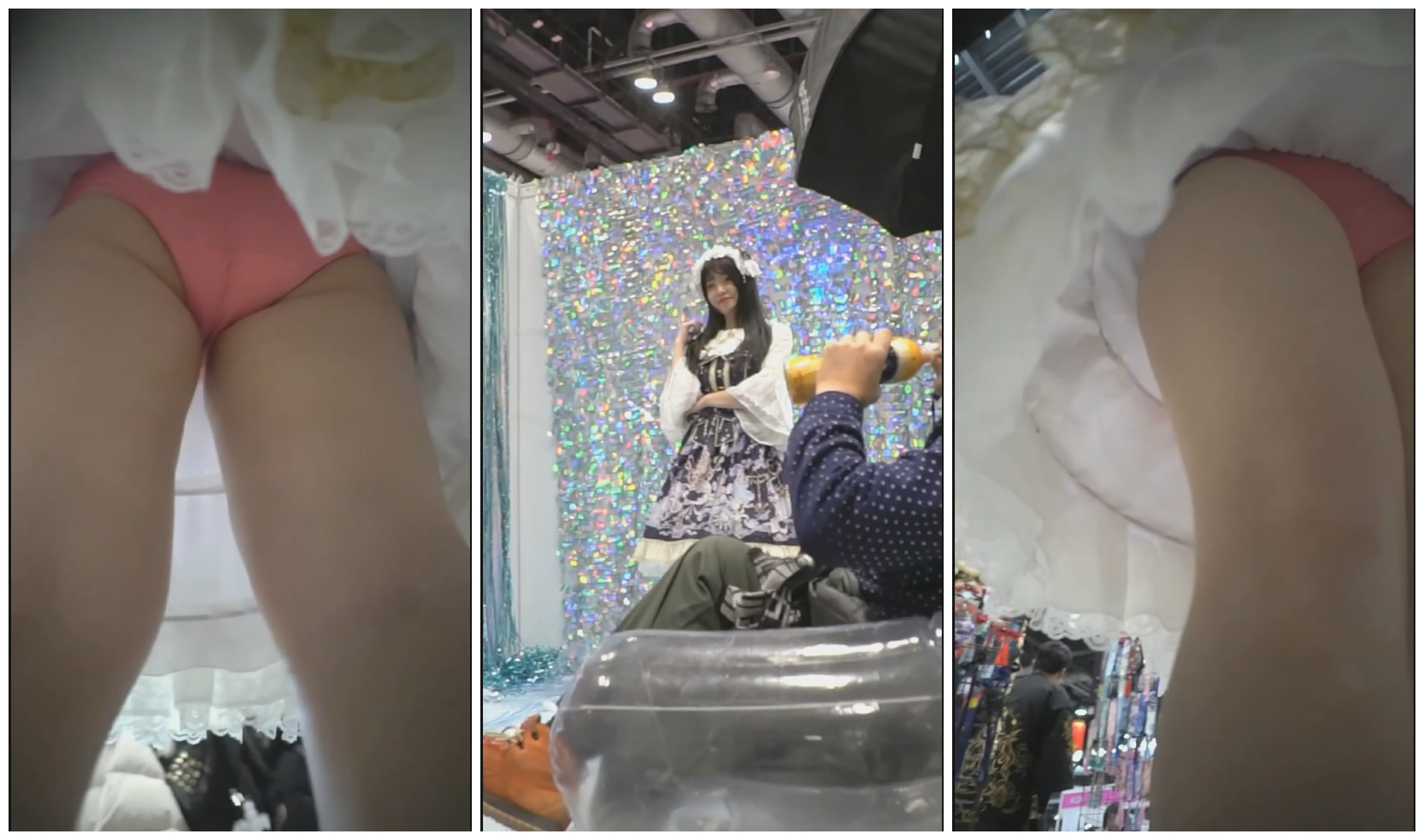 剧情国产大型漫展精彩抄底系列 大长腿jk制服美眉可爱的内内被卷入了半边[2V 875 MB] [BT]