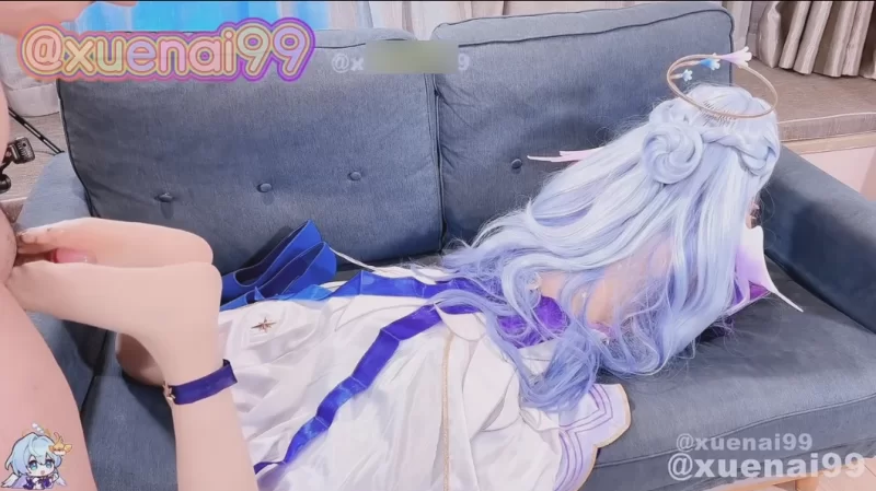 崩铁知更鸟cos，小鸟的肉丝足交侍奉❤️ [1v-667mb]