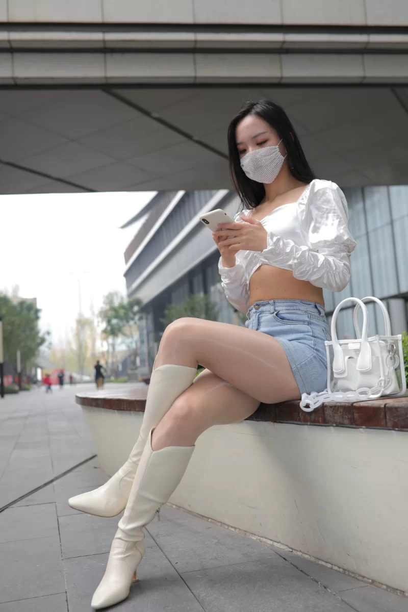 凯恩街拍摄影-牛仔裙小姐姐 [302p-309MB]