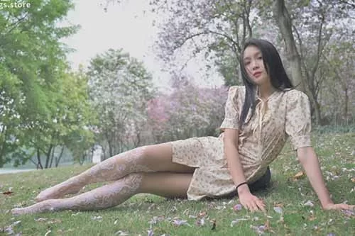 SSA丝社-君君-涞觅维纳斯优雅镂空提花丝袜[1V-669M百度网盘] [1V-669MB]