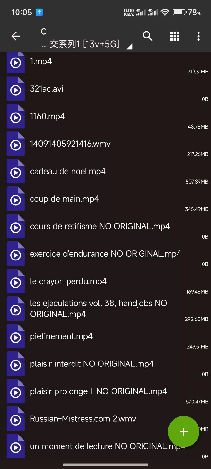 老资源，国外足交系列1 [13v-5GB]