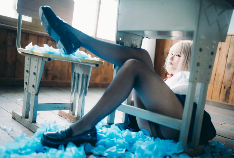 蠢沫沫_9月订阅4 黑丝JK [76P] [76P-1.5g]