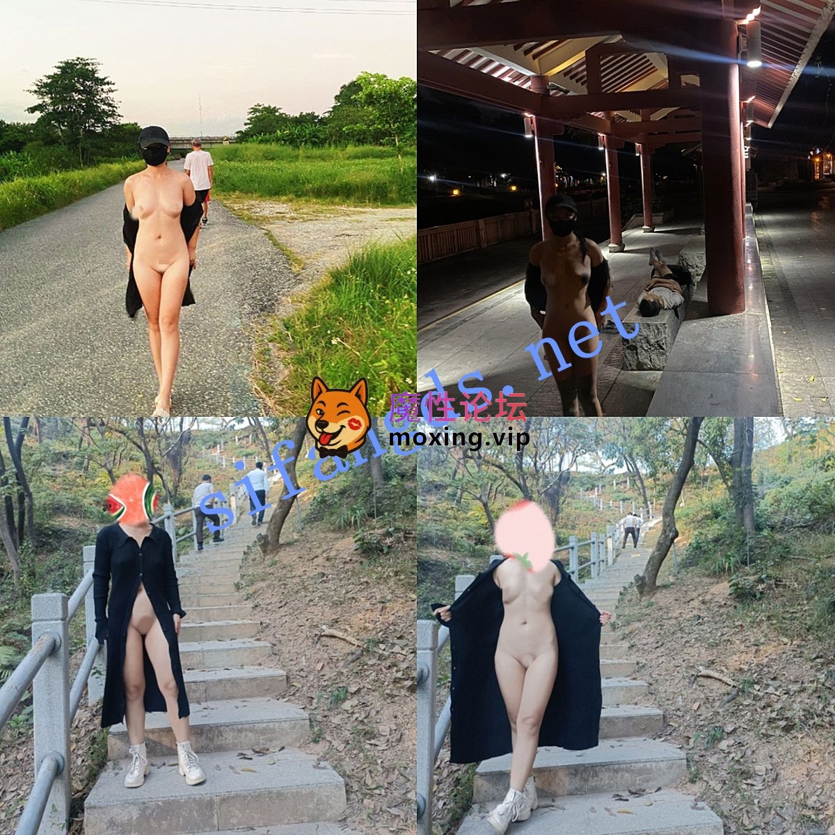 国产自拍《瓜子姐姐》户外疯狂露出 全裸到处瞎逛惊险刺激！《67V+33P-4.6G-百度》