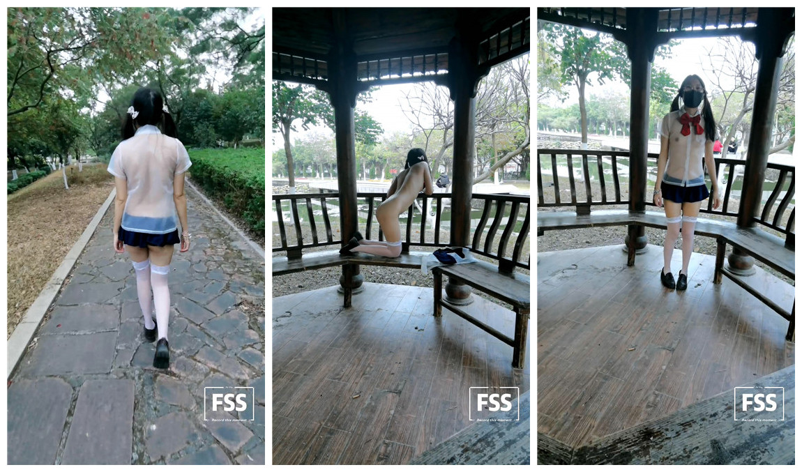 剧情-最新知名fss户外露出网红雪露儿公园凉亭学生装脱衣全裸给对面的五位陌生小哥哥看[2V 850 MB] [BT]