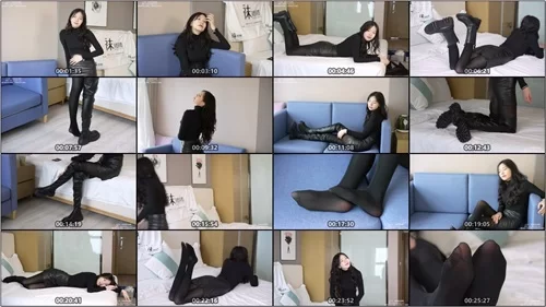 袜啵啵-小甜豆-性感皮裙长靴厚黑丝[147P-1V-1.45G百度网盘] [147p1v-1.45GB]