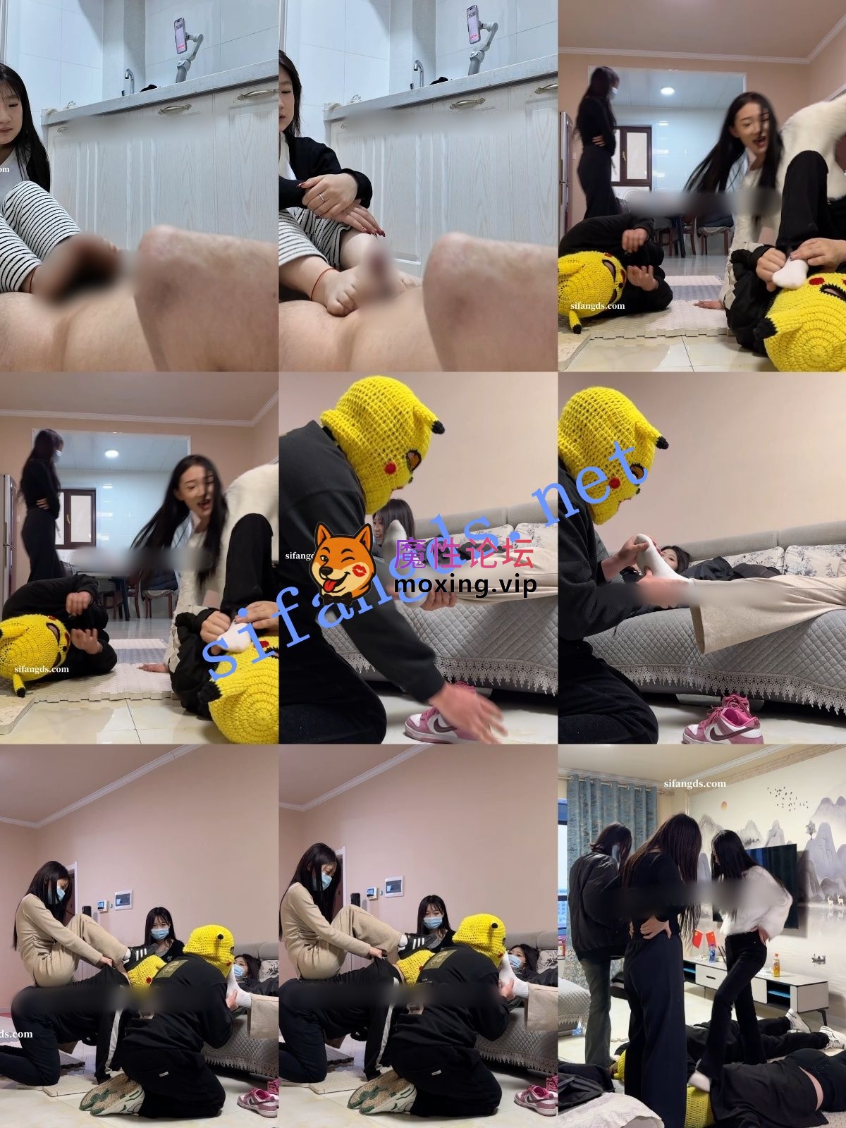 国产自拍《重磅》与精神小妹那些年VIP精选 黄金 舔脚 足交 踩脸等《7V+6.92G-百度》